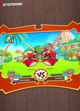 Обзор игры  Angry Birds Fight!