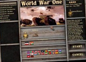 Обзор игры  World War One: The Great War 1914-1918