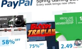 Предпоследняя неделя PayPal Gaming Sale