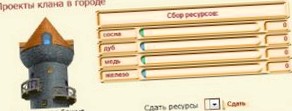 Устройство замка клана в игре Apeha.ru