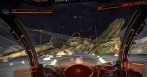 В Elite: Dangerous обнаружено место крушения корабля пришельцев